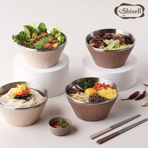 [쉬젤] 러반 포케볼8PCS (포케볼18cm-4pcs, 젓가락-4pcs)