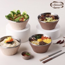 [쉬젤] 러반 포케볼8PCS (포케볼18cm-4pcs, 젓가락-4pcs)