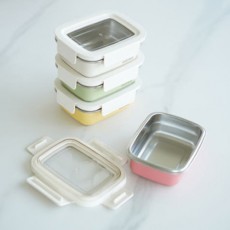 [퀸나] 파스텔 스텐 찬통 8P 세트