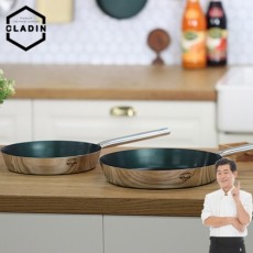 [클래딘] 이연복셰프 웨이블 스테인레스 후라이팬 2종 세트 (24팬+28팬)