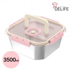 [디라이프] 셰프앤락 밀폐 용기 3500ml (DLA-CL3500ml)