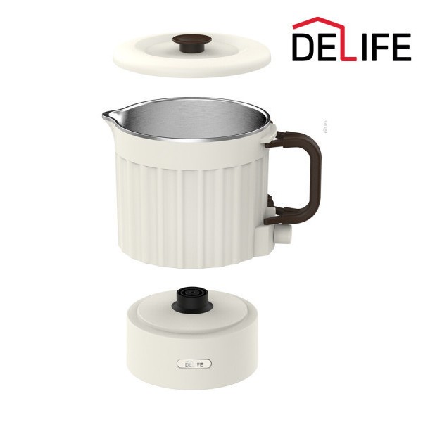 [디라이프] 트레블 팟 (여행용 전기포트) (햇반가능) 800ml  (DLA-R600PT)