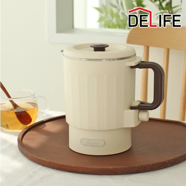 [디라이프] 트레블 팟 (여행용 전기포트) (햇반가능) 800ml  (DLA-R600PT)