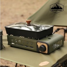 [노르딕 캠프] 구이스타 어반 카키 밀리터리 에디션 BBQ캠핑 멀티 그릴 (가방포함) [NOR-GS420UK]
