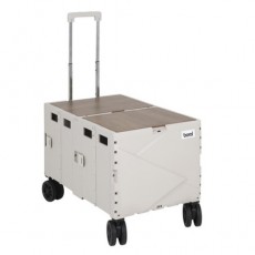 [보랄] 2단 접이식 웨건 카트 (BR-FCW1000H)