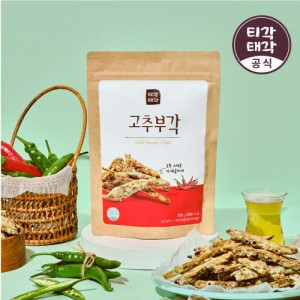 속초 티각태각 고추부각 100g 1봉 많이 매워요 [원산지:상세설명에 표시]