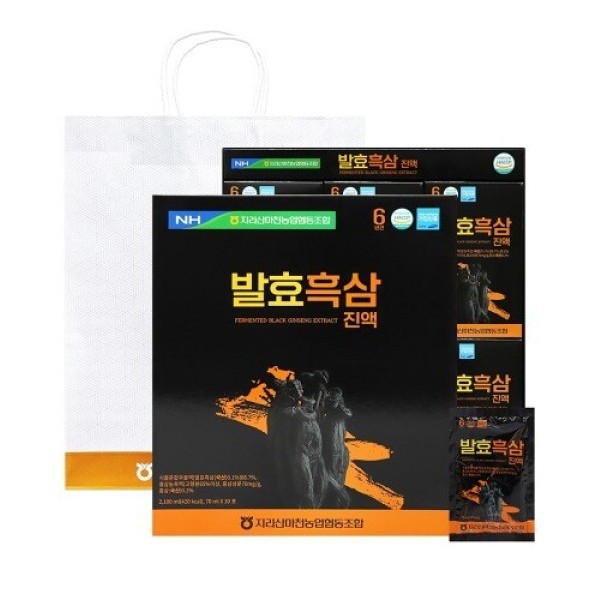 지리산마천농협 발효 흑삼진액 70ml x 30포