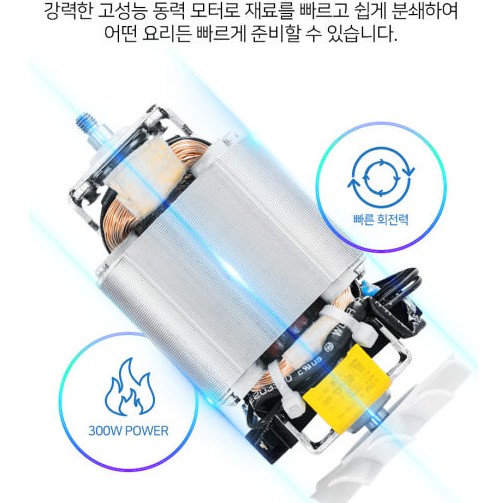 [한빛] 맷돌 빙수 믹서기 로즈골드 (HV-1140)