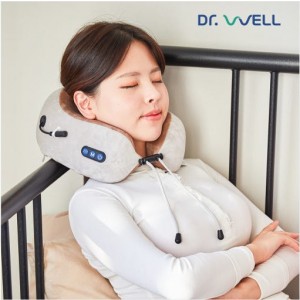 [닥터웰] 무선 목 베개 마사지기 온열 안마기 (DR-2300)
