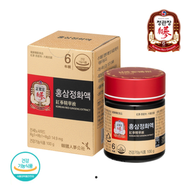 [정관장] 홍삼정화액 100g x 1병 + 쇼핑백